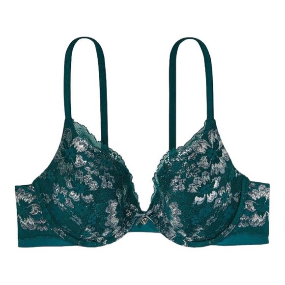 Victoria’s Secret BODY BY VICTORIA
Lace Push-Up Perfect Shape Bra in Size 38D - Picture 1 of 4